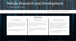 Desktop Screenshot of nebula-rnd.com